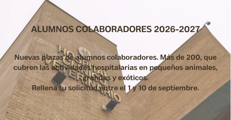 Alumnos Colaboradores 2026-2027